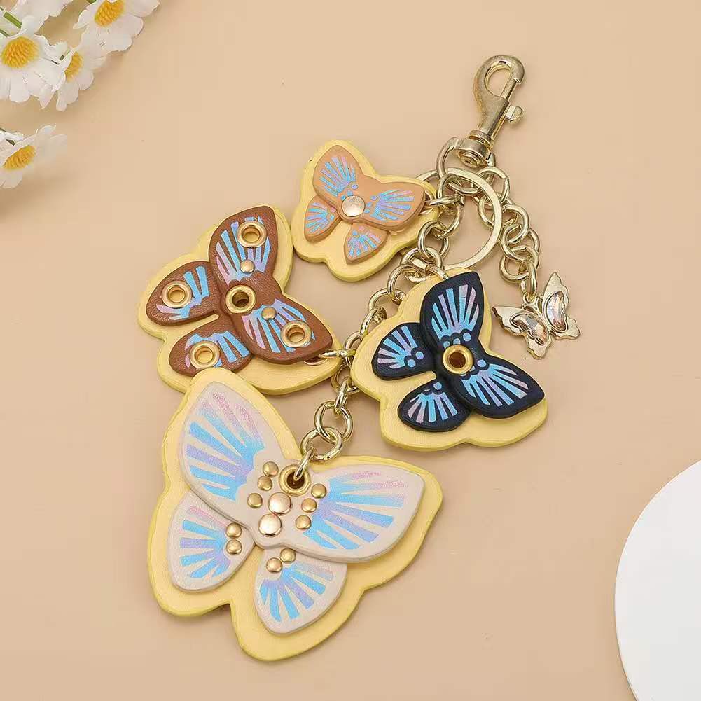 Layered Butterfly Charm Bag Charm & Keychain