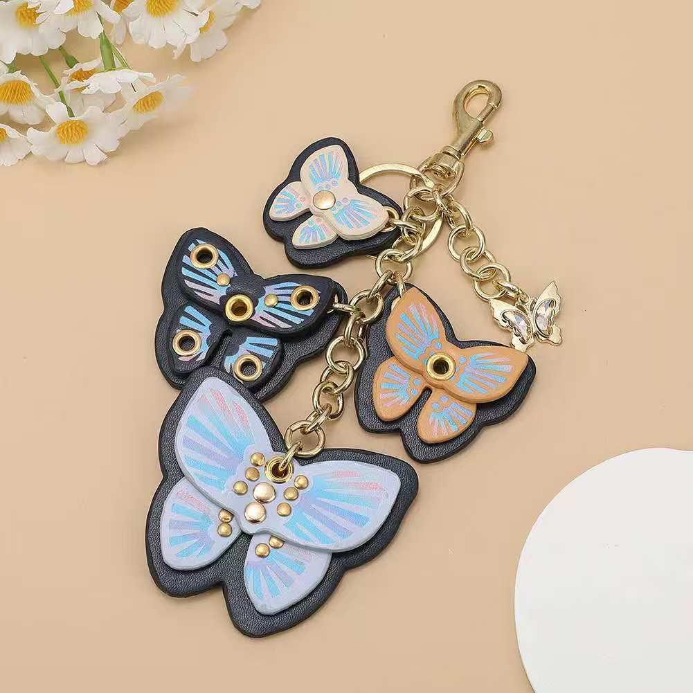 Layered Butterfly Charm Bag Charm & Keychain