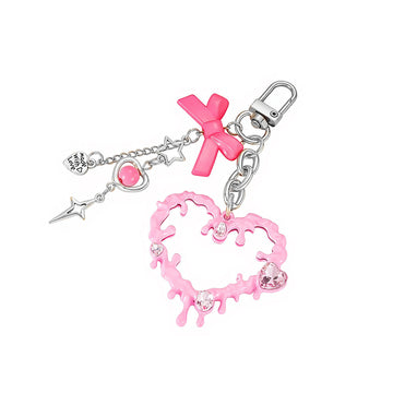 Melting Heart Charm Bag Charm & Keychain